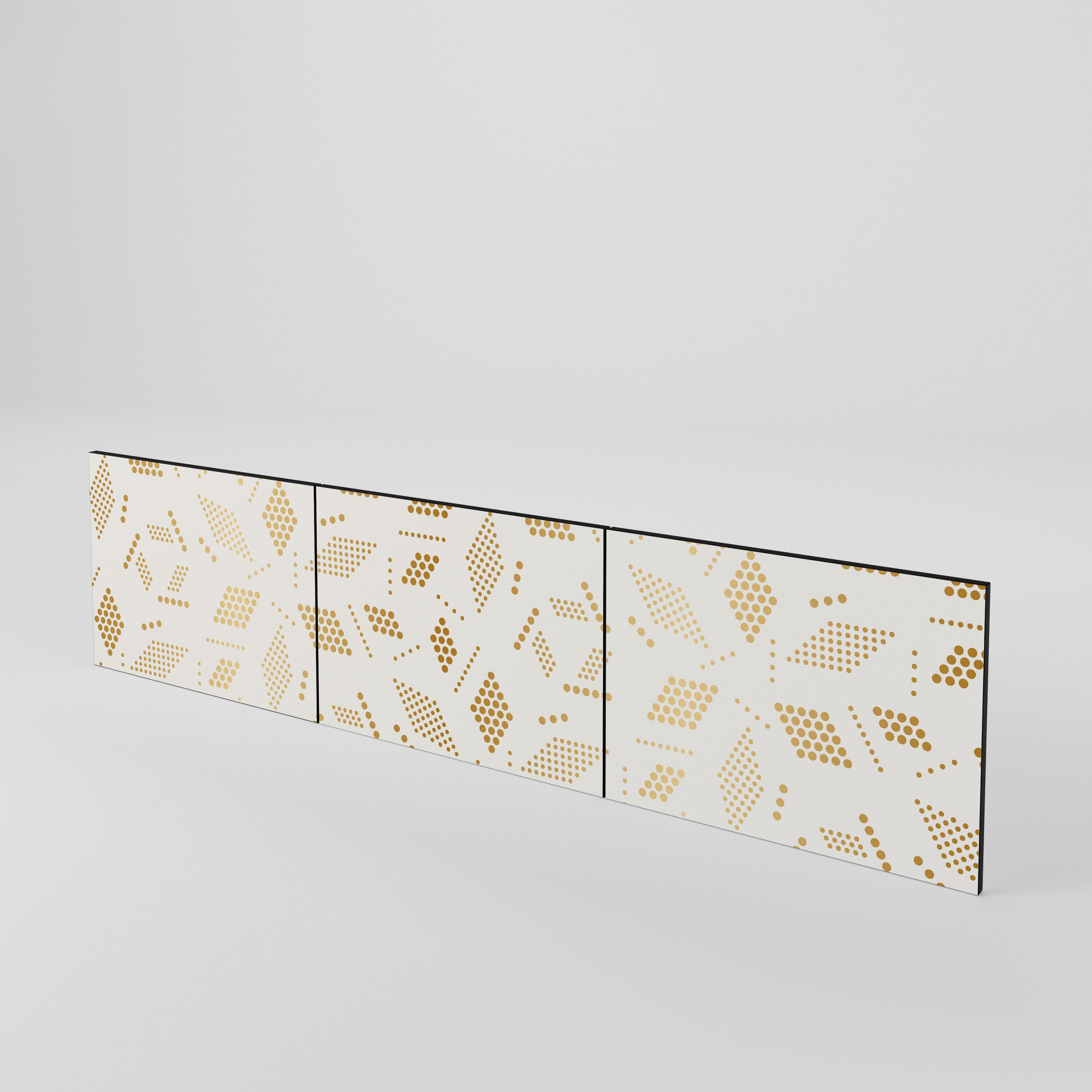 SPOTTED DAZE Juego de 3 puertas para mueble de TV