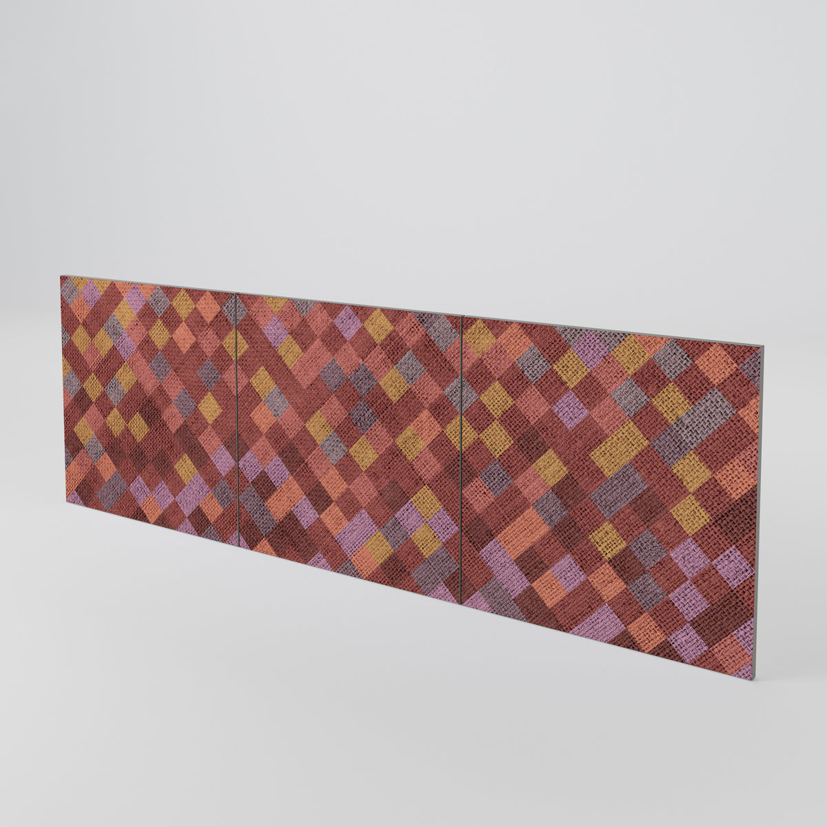 PAINTED SQUARES Set di 3 ante per madia