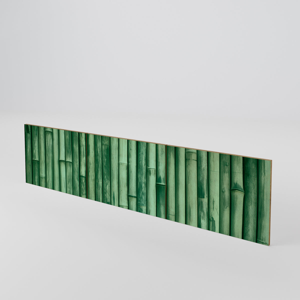 NATURAL GREEN Juego de 3 puertas para mueble de TV