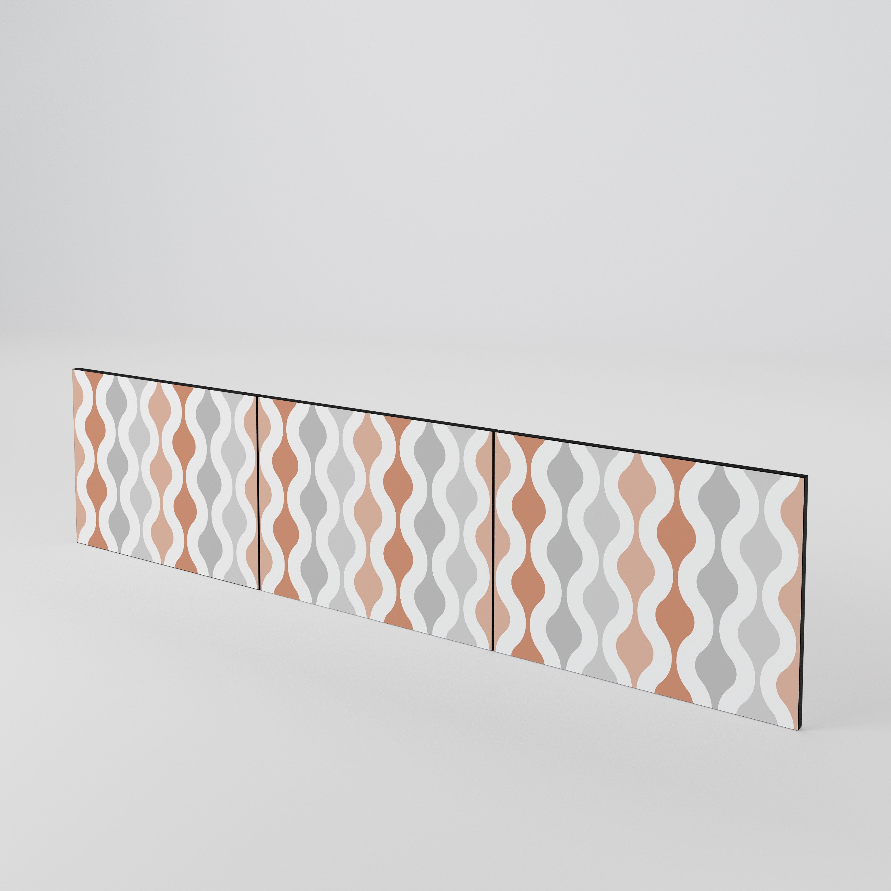 HAZY NOSTALGIA Juego de 3 puertas para mueble de TV