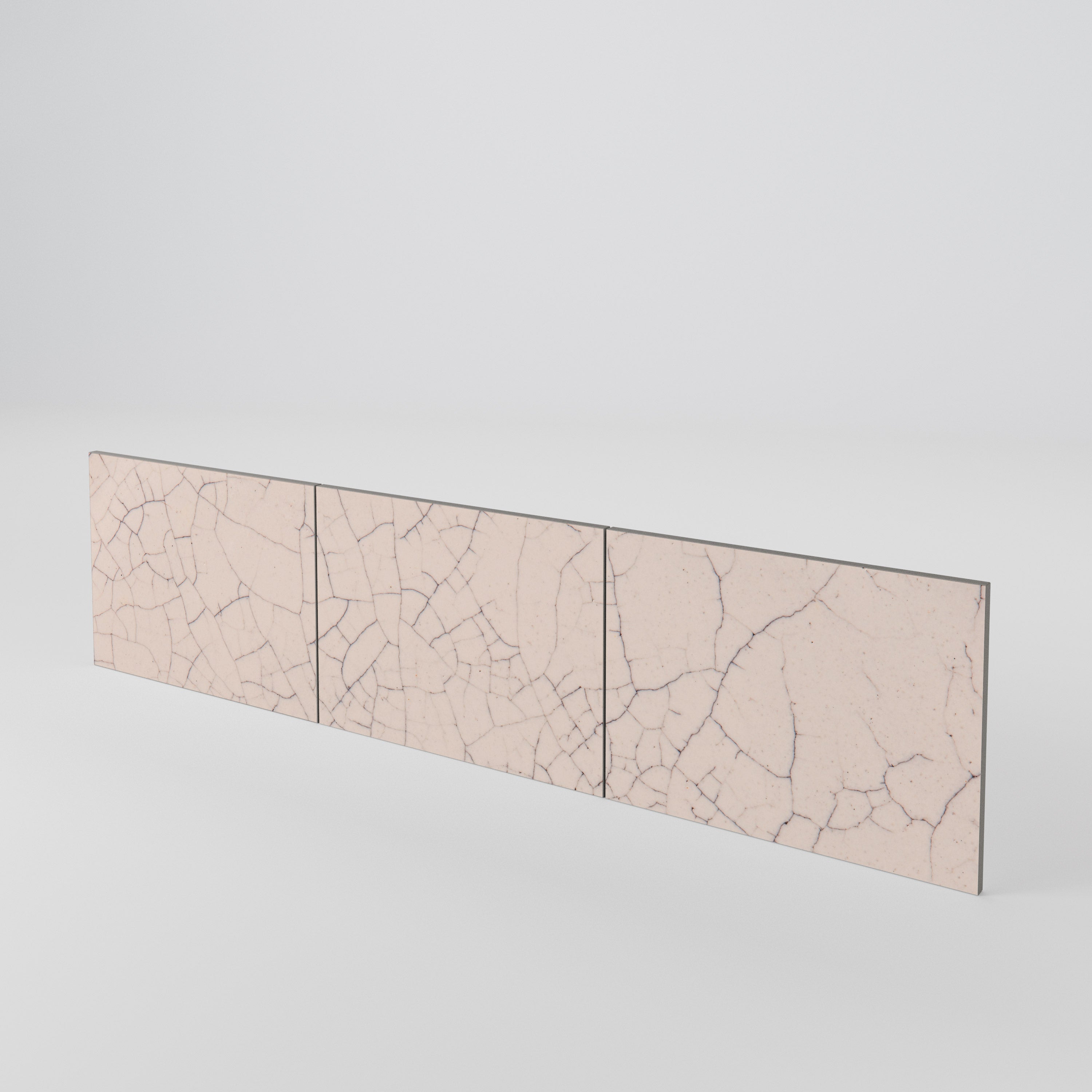 CERAMIC TEXTURE Juego de 3 puertas para mueble de TV