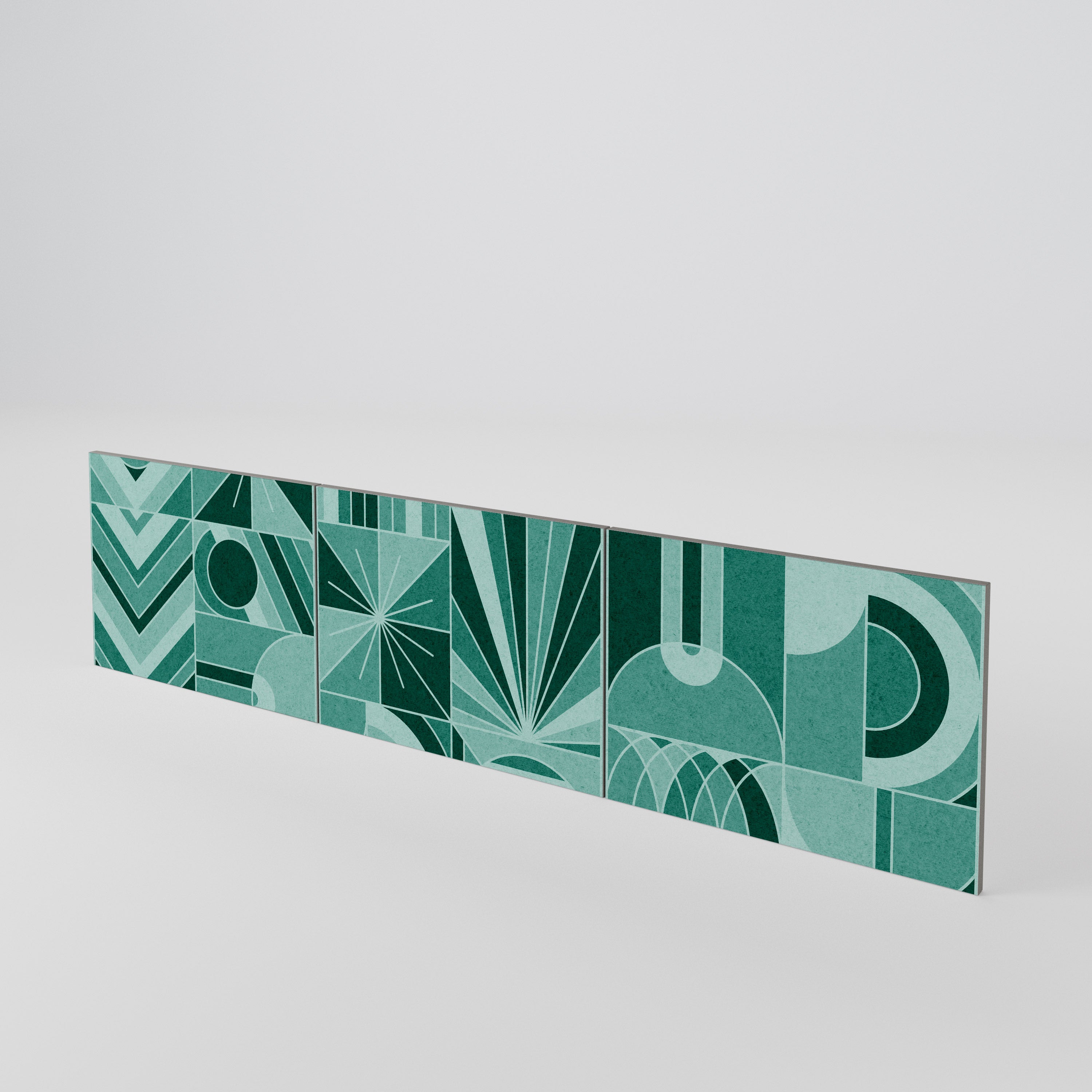 HARMONIC GRID Juego de 3 puertas para mueble de TV