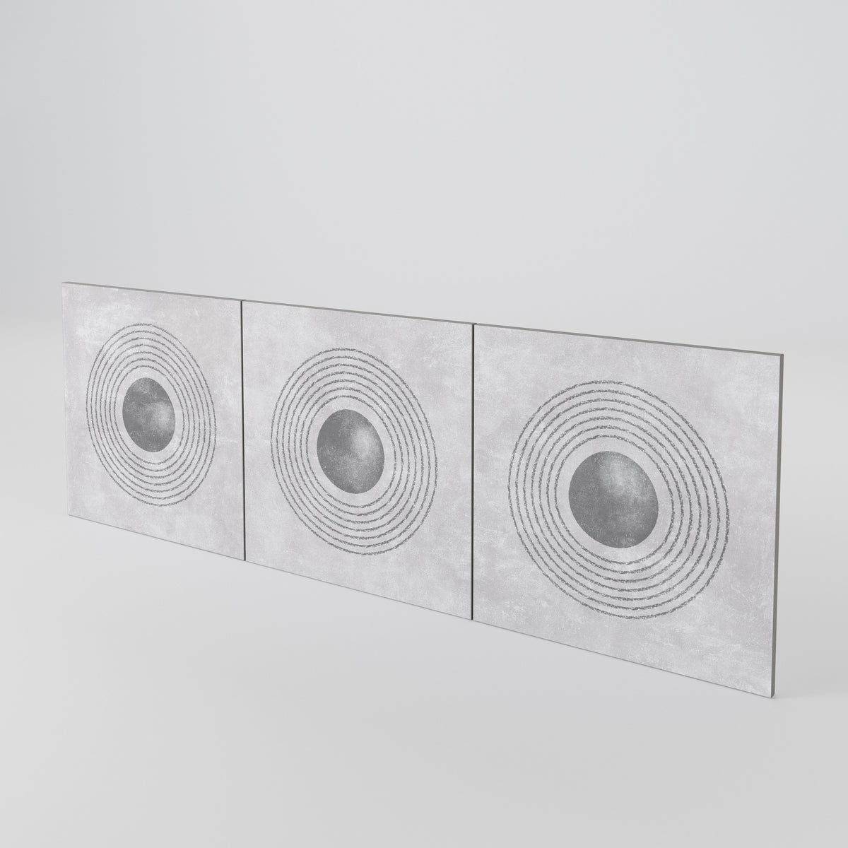 SOLID CIRCLES Set di 3 ante per madia