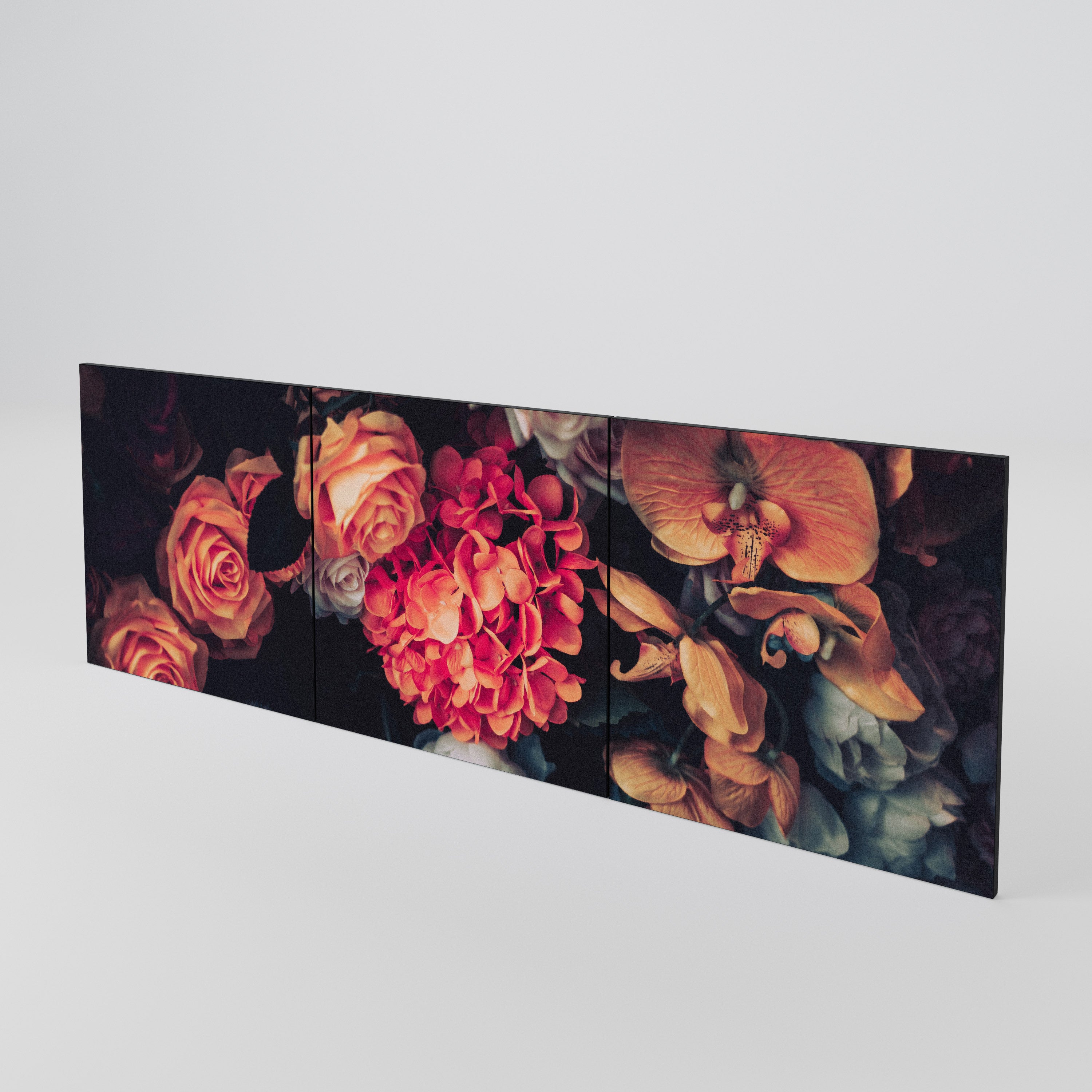 NEVERENDING BLOOM 3-Piece Sideboard Door Set