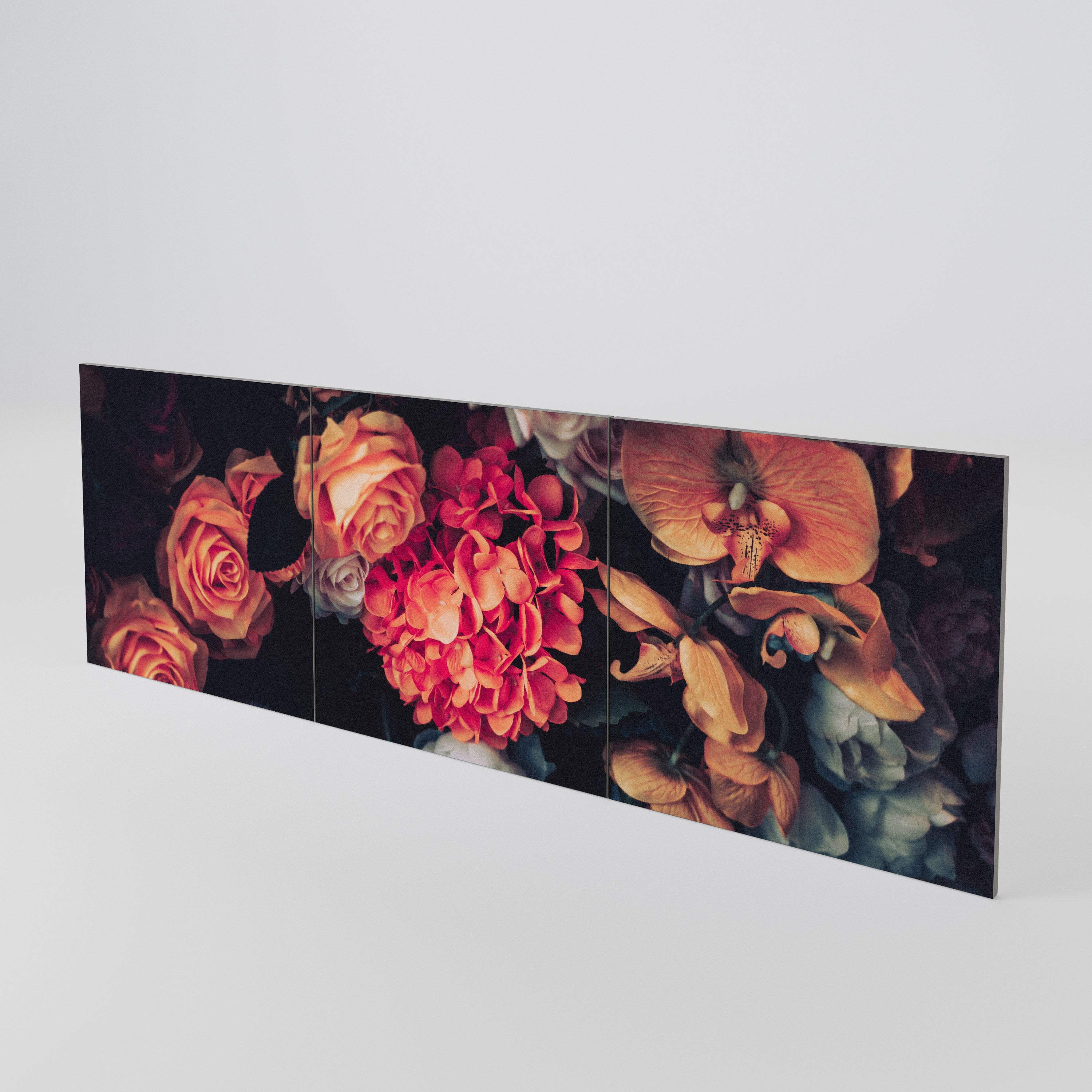 NEVERENDING BLOOM 3-Piece Sideboard Door Set