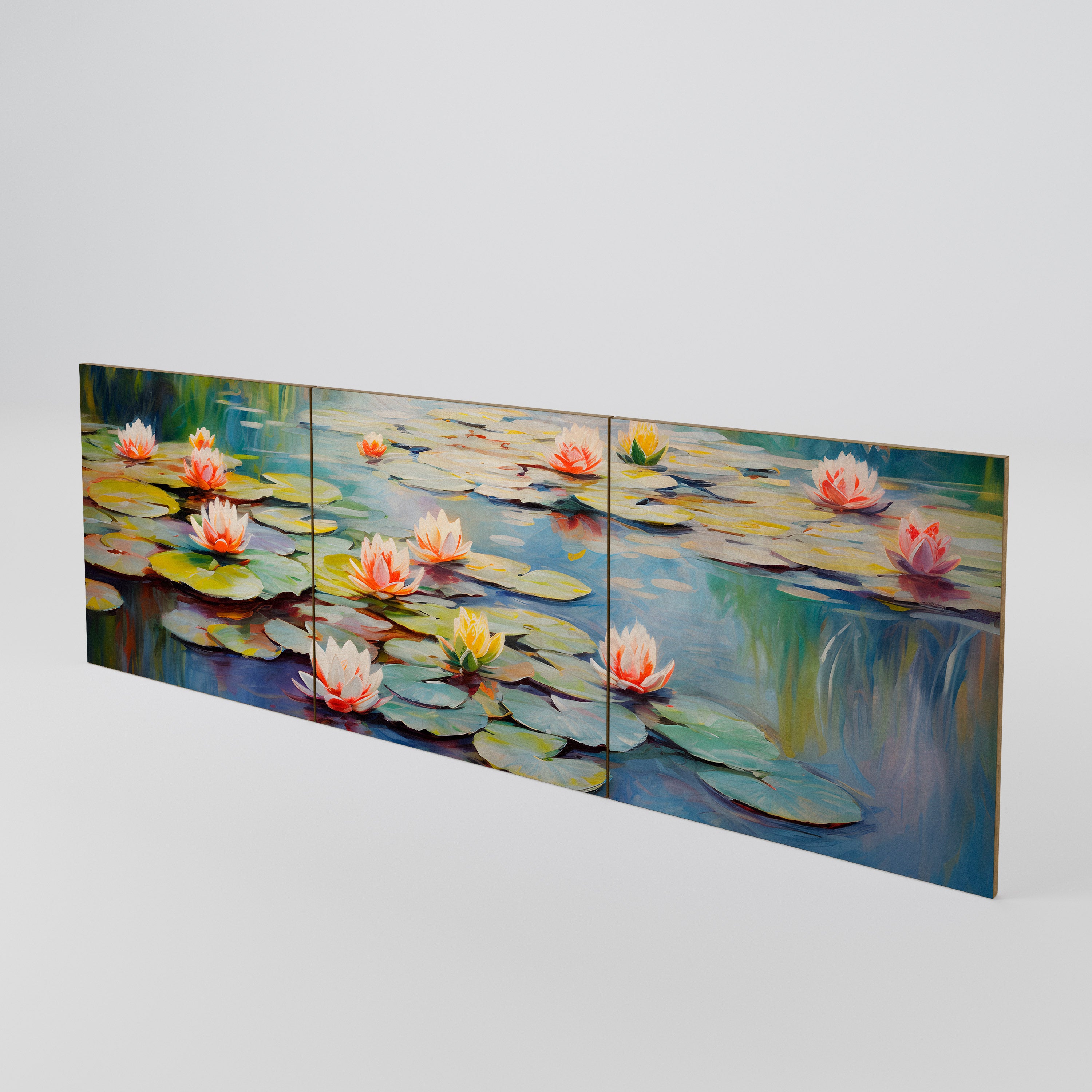 BLOOMING WATERS 3-Piece Sideboard Door Set