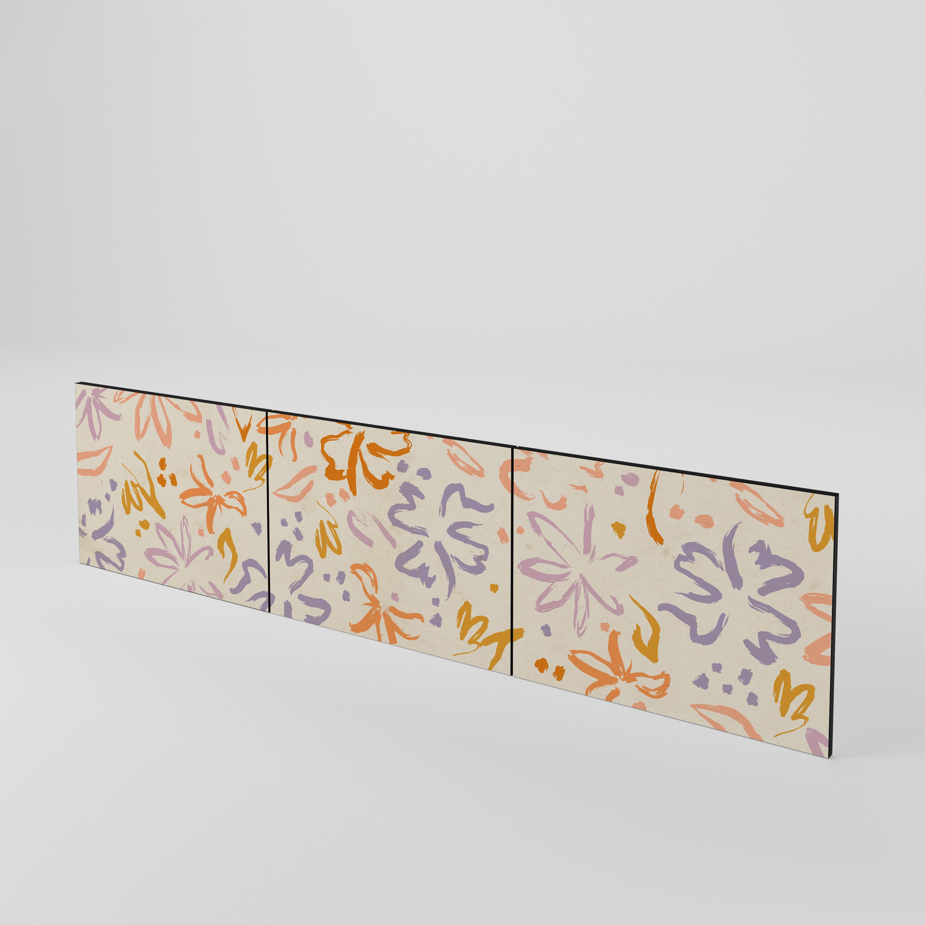 SPRING WHIMSY 3-teiliges TV-Lowboard Tür-Set