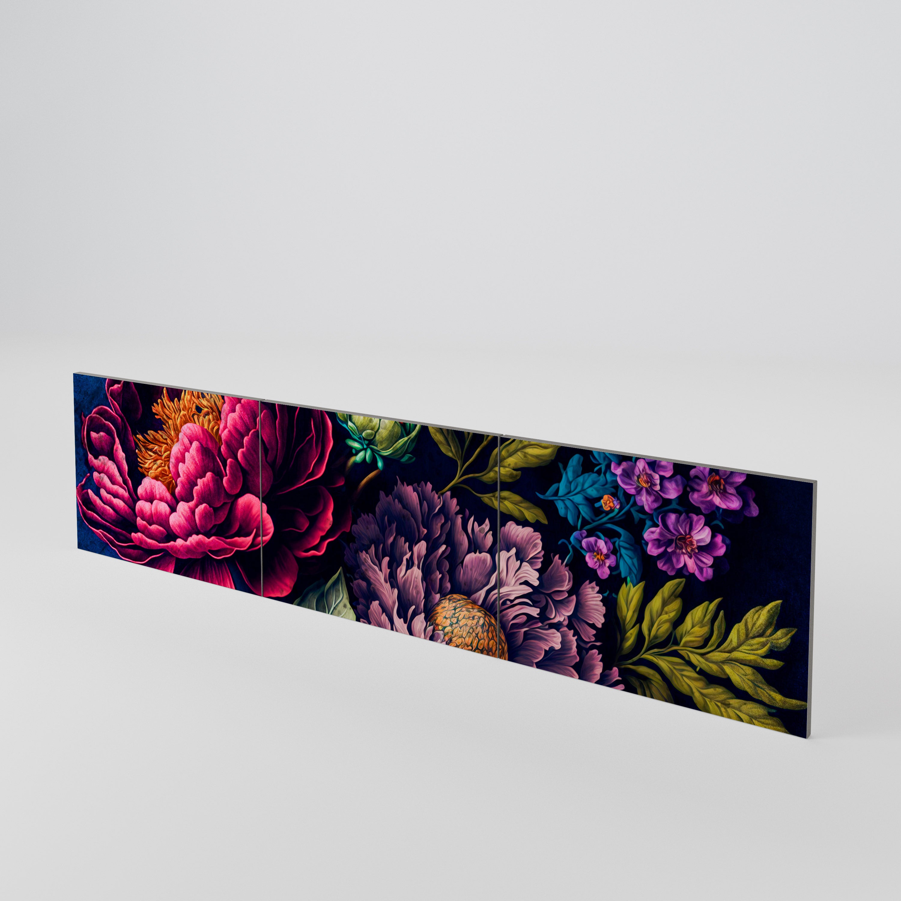 BLOOMING ELEGANCE 3-teiliges TV-Lowboard Tür-Set