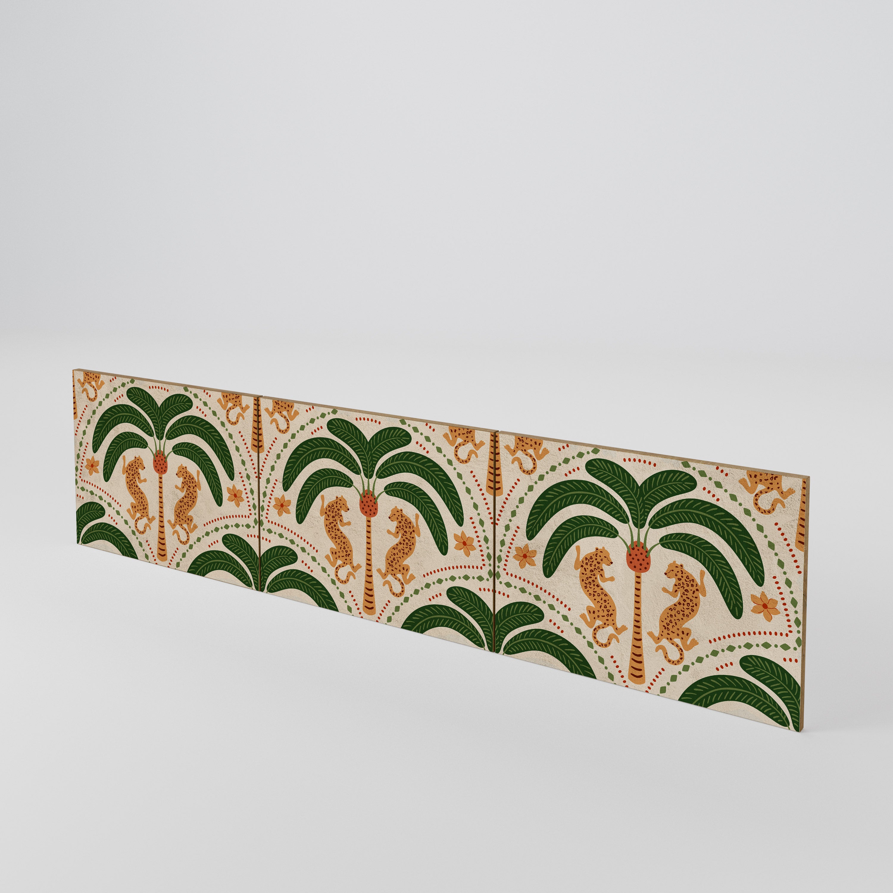 DANCING PREDATORS Σετ 3 τεμαχίων πόρτες για έπιπλο τηλεόρασης