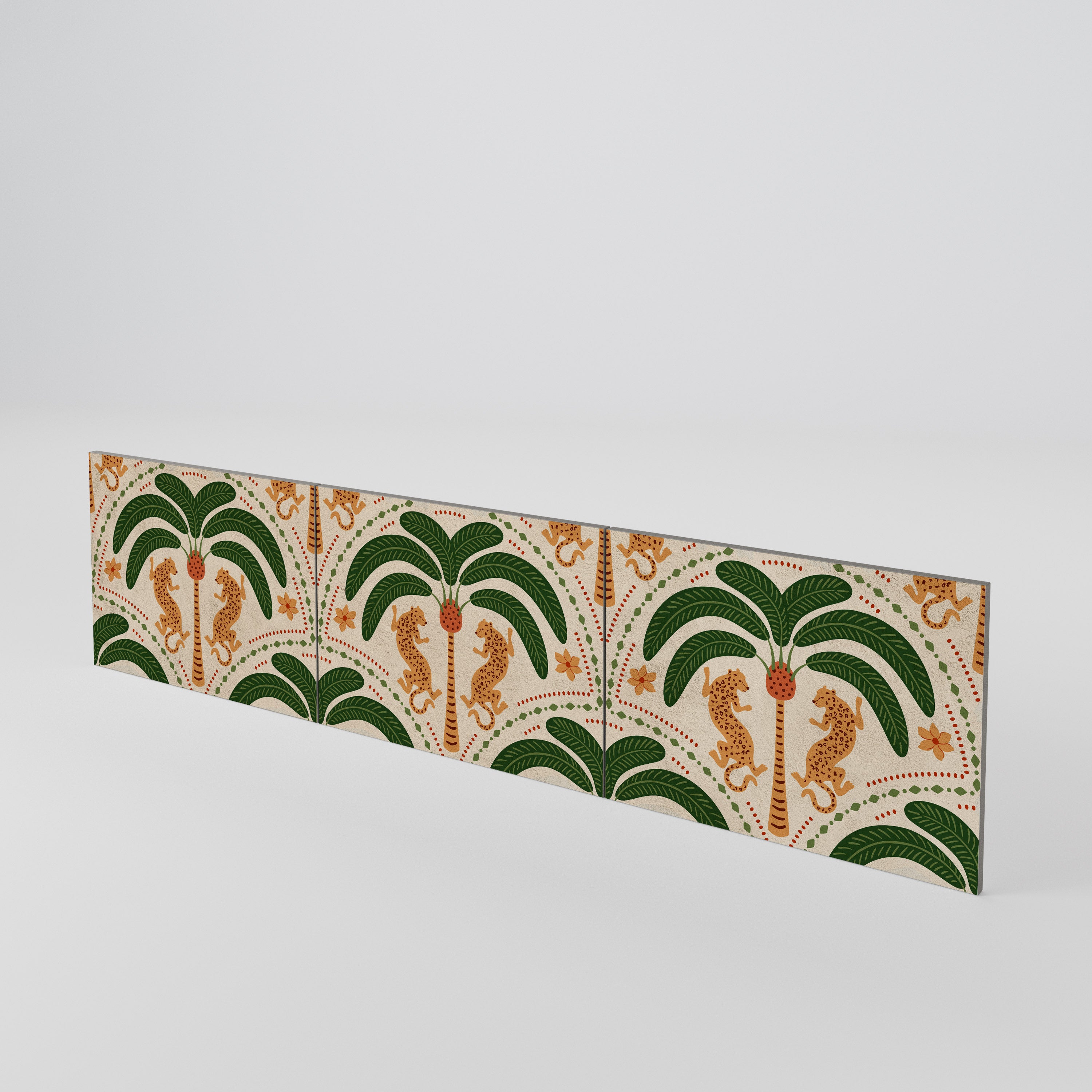 DANCING PREDATORS Σετ 3 τεμαχίων πόρτες για έπιπλο τηλεόρασης